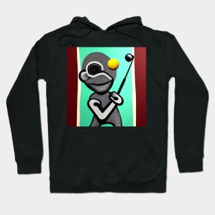 Hole in One Cyber Monkey | Robot Monkey Hoodie